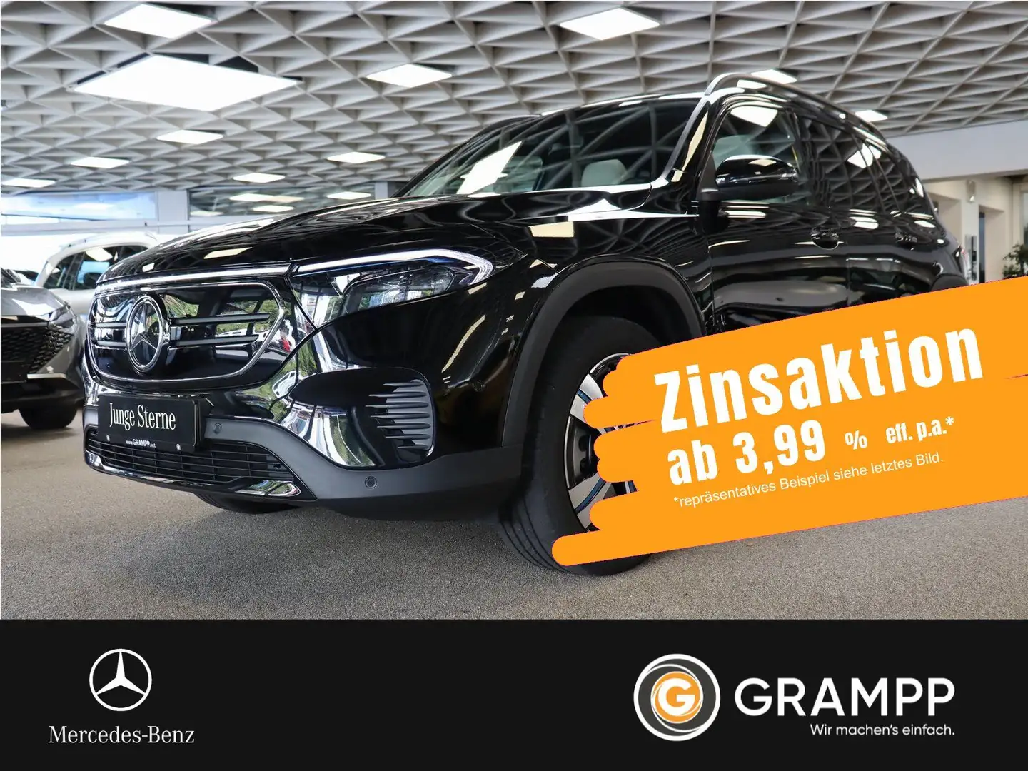 Mercedes-Benz EQB 250 Advanced/Pano/19Zoll/Night/FlexBonus Schwarz - 1