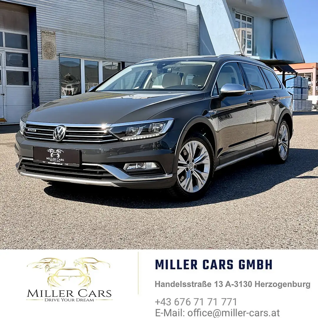 Volkswagen Passat Alltrack BMT 2,0 TDI SCR 4Motion DSG Grau - 1