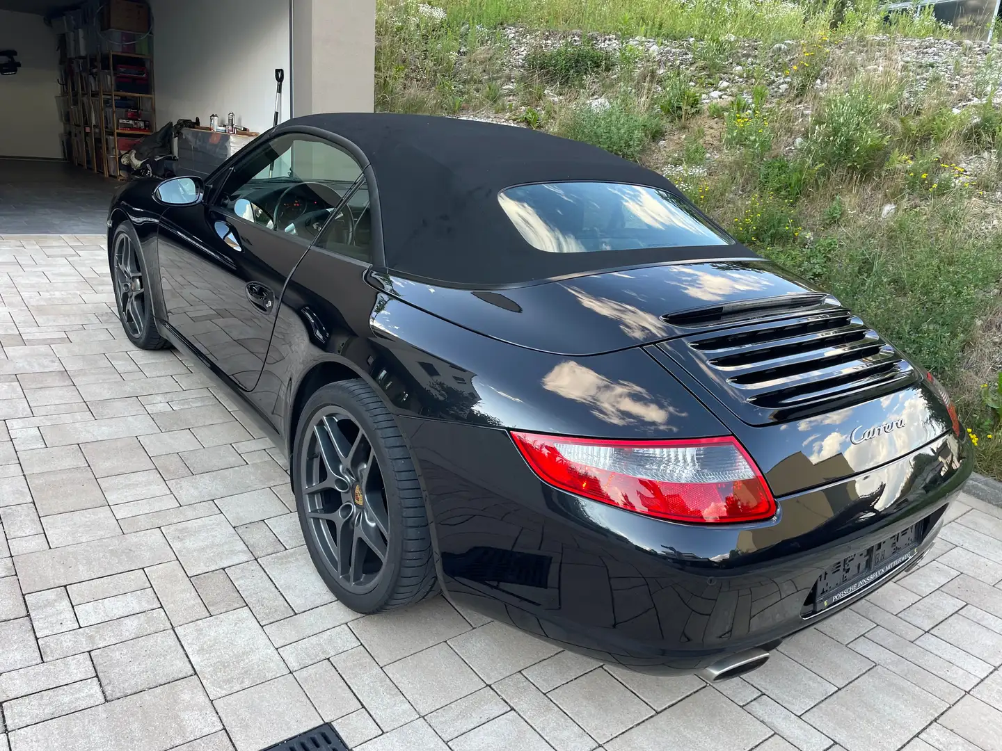 Porsche 997 911 Carrera Cabrio Schwarz - 2