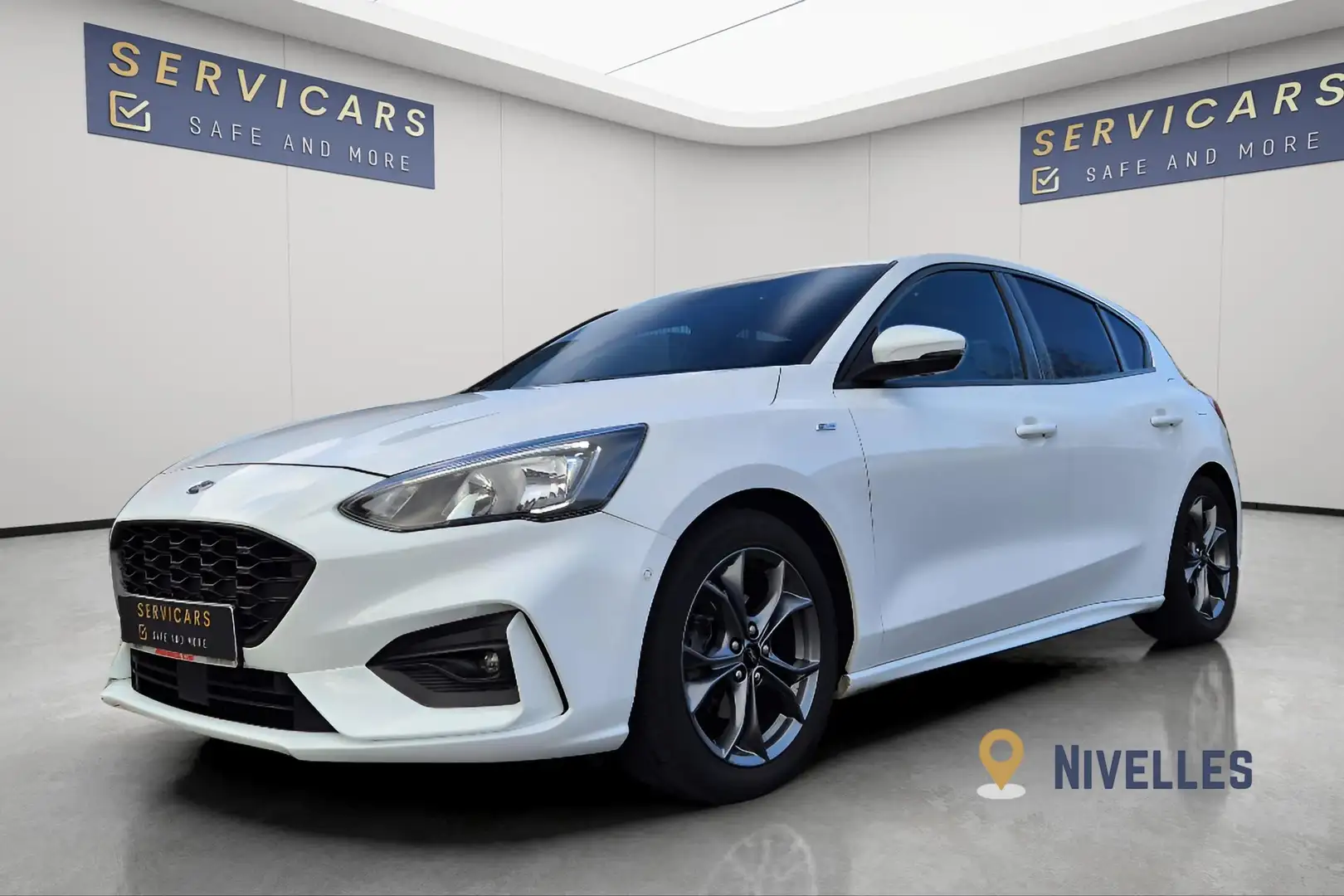 Ford Focus 1.0 EcoBoost ST-Line - Garantie 12 mois Weiß - 1