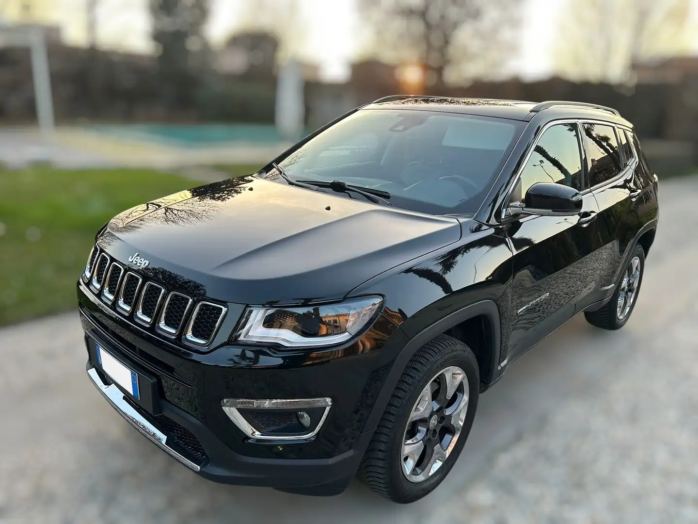 Jeep Compass 2.0 mjt Limited 4wd 170cv auto my19 Schwarz - 1