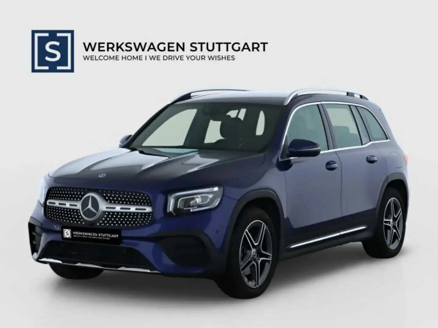 Mercedes-Benz GLB 220 GLB 220 d 4M AMG AHK LED Kamera Fernlicht-Assi Bleu - 1