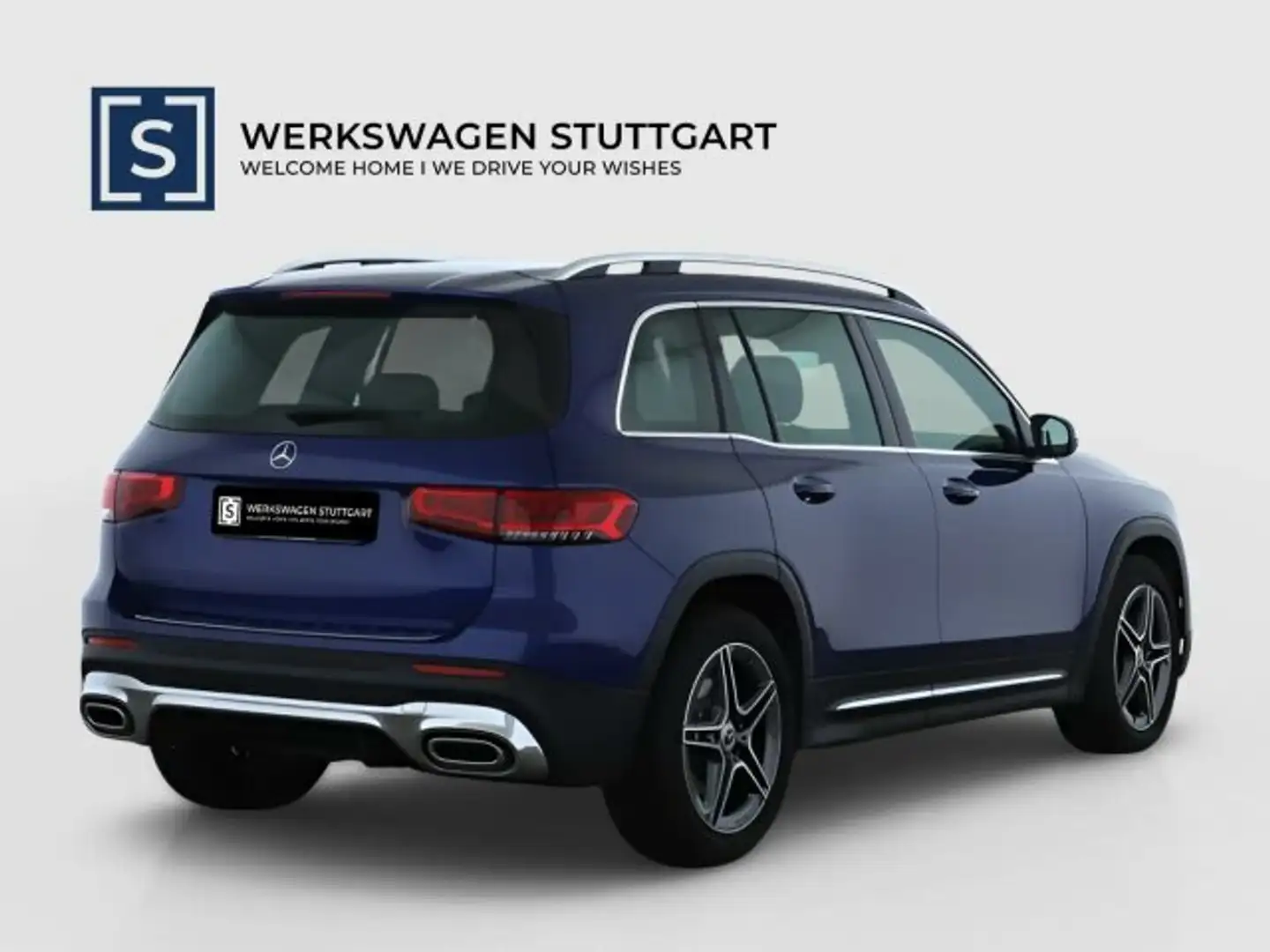 Mercedes-Benz GLB 220 GLB 220 d 4M AMG AHK LED Kamera Fernlicht-Assi Bleu - 2