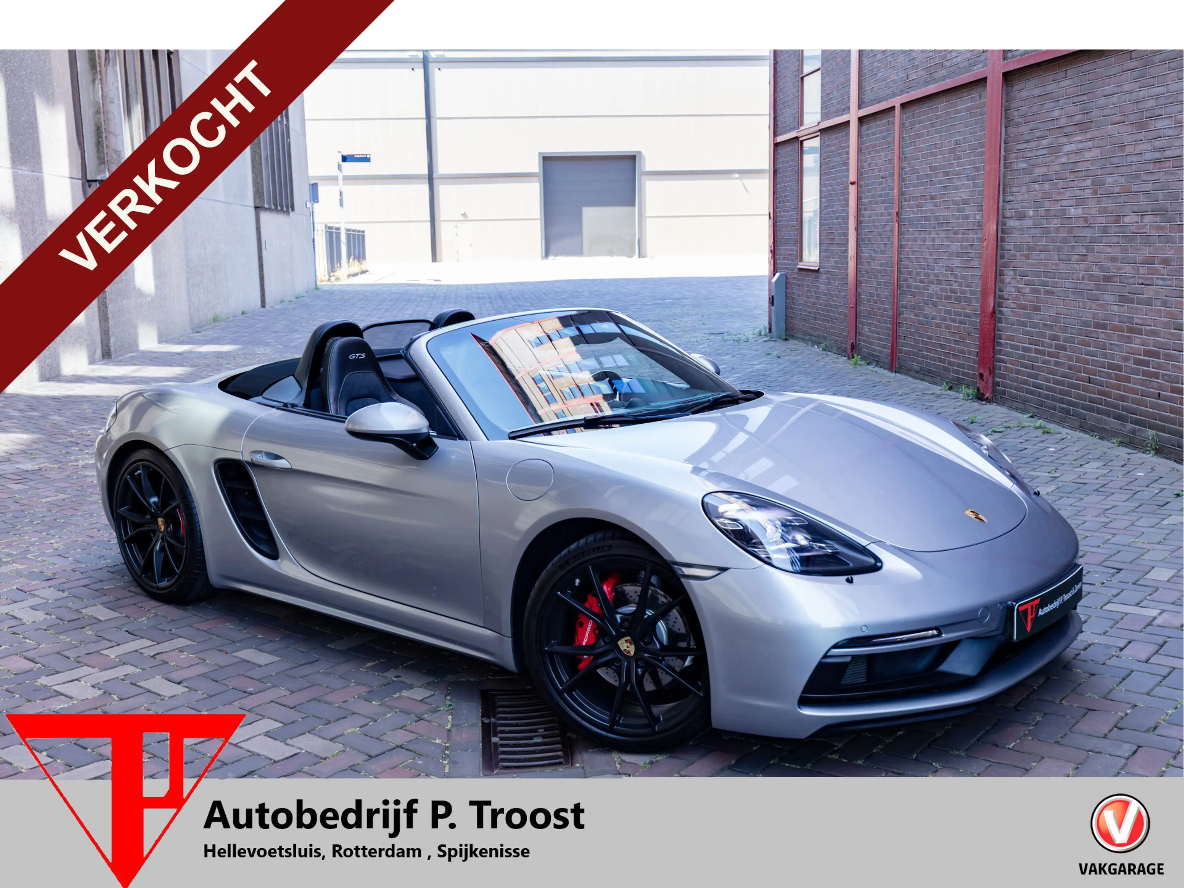 Porsche 718 Boxster 2.5 GTS Sportchrono|Sportuitlaat|Apple car
