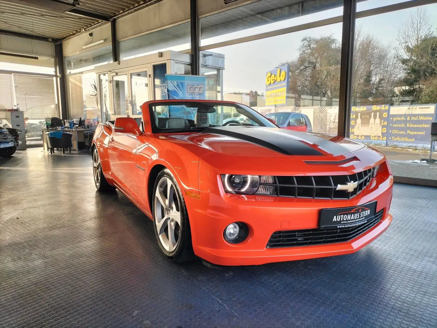 Chevrolet Camaro Cabrio SS*HUD*PDC + Kamera * Xenon *BC* Orange - 1