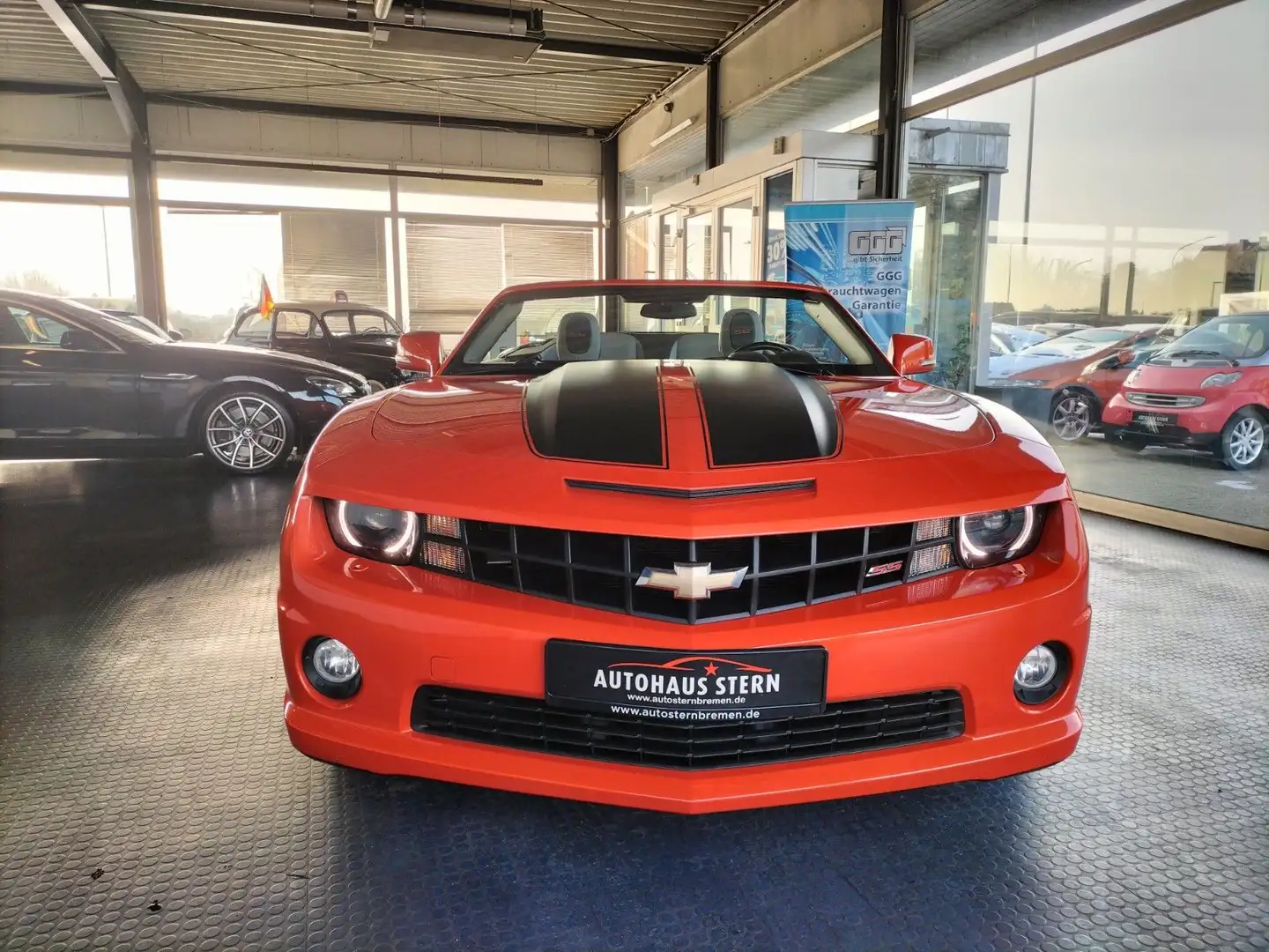 Chevrolet Camaro Cabrio SS*HUD*PDC + Kamera * Xenon *BC* Orange - 2