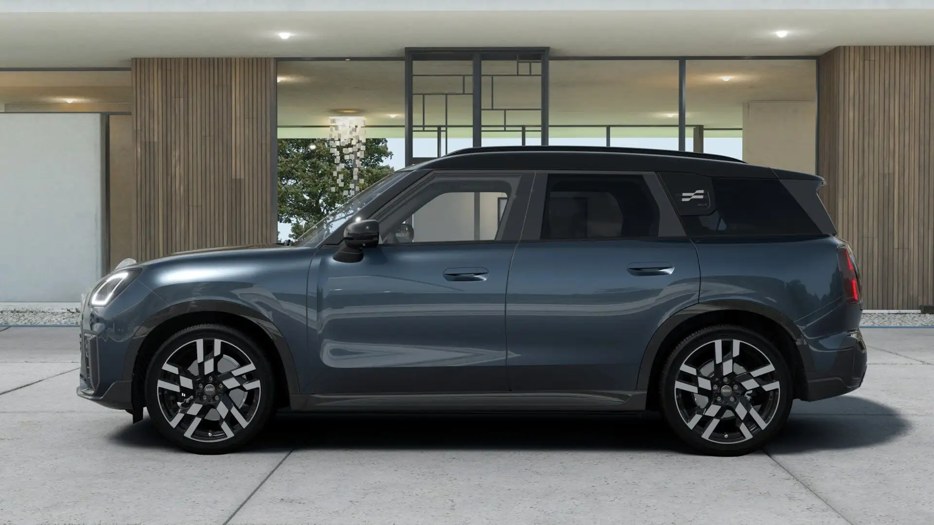 MINI Cooper SE Countryman Countryman SE ALL4 JCW Trim // Anhängerkupplung // Grau - 2