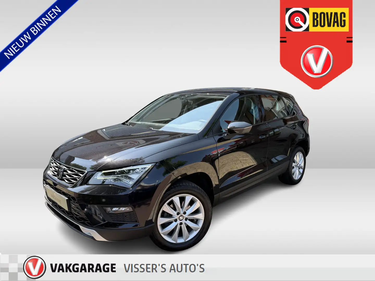 SEAT Ateca 1.5 TSI FR Business Intense | automaat | cruise co Zwart - 1
