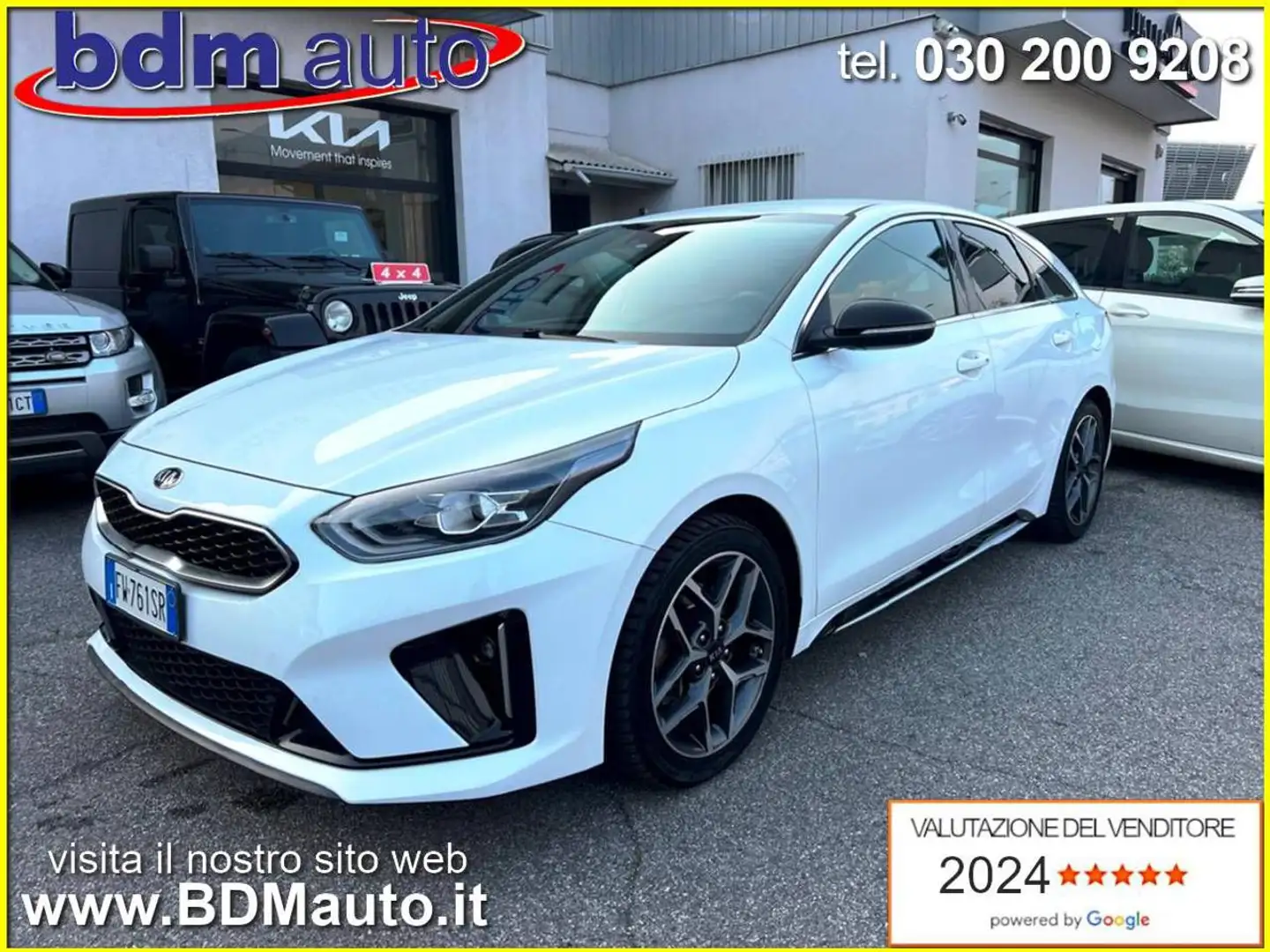 Kia ProCeed / pro_cee'd 1.6 CRDI GT Line Bianco - 1