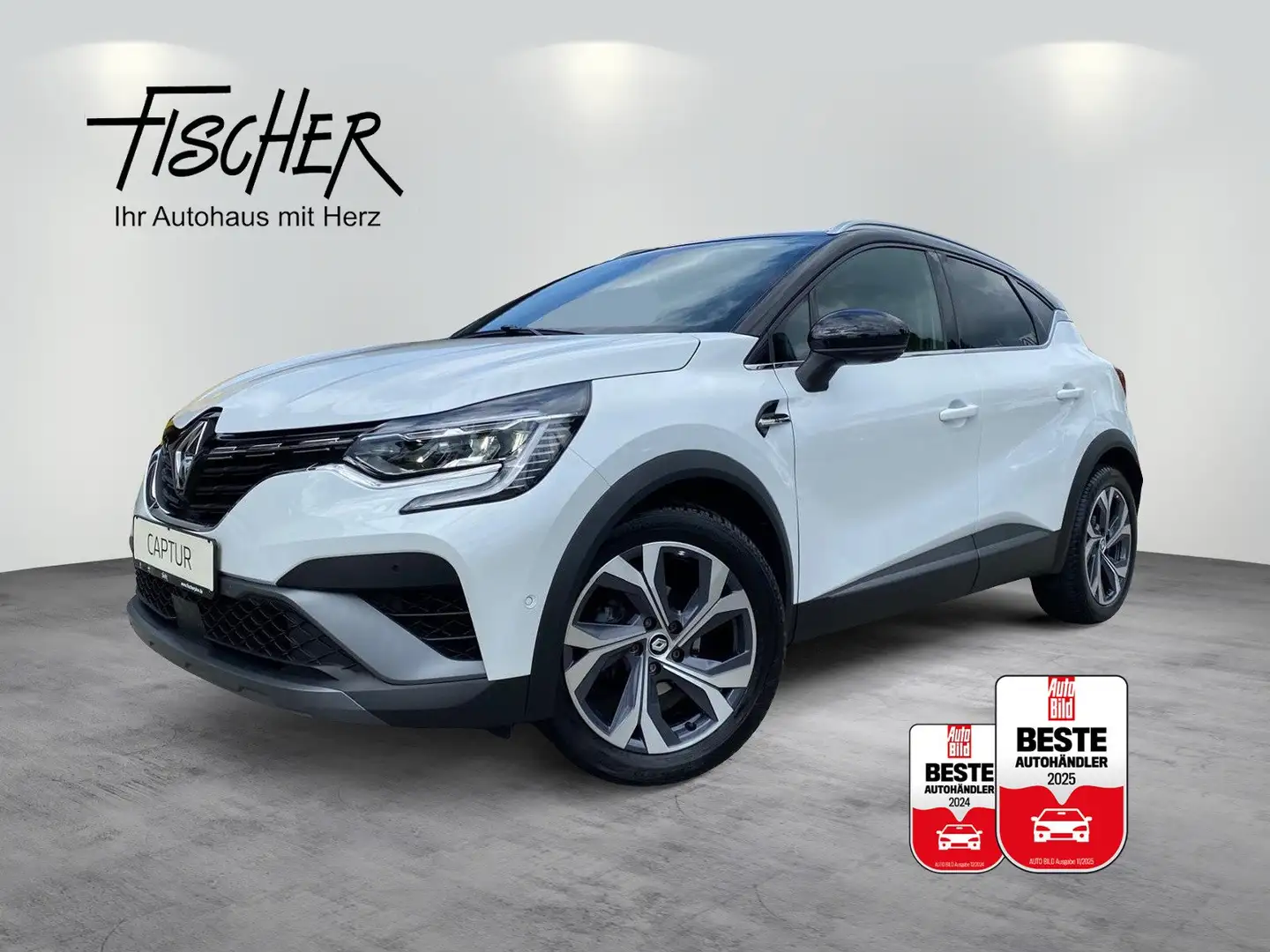 Renault Captur II TCe 140 R.S. Line RS AHK SHZ ViCo  R.S. Line RS Weiß - 1