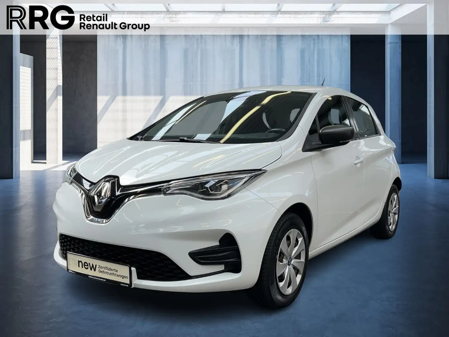 Renault ZOE LIFE R110 Z.E 50 UPE:32.400,- Inkl.Batterie Blanc - 1