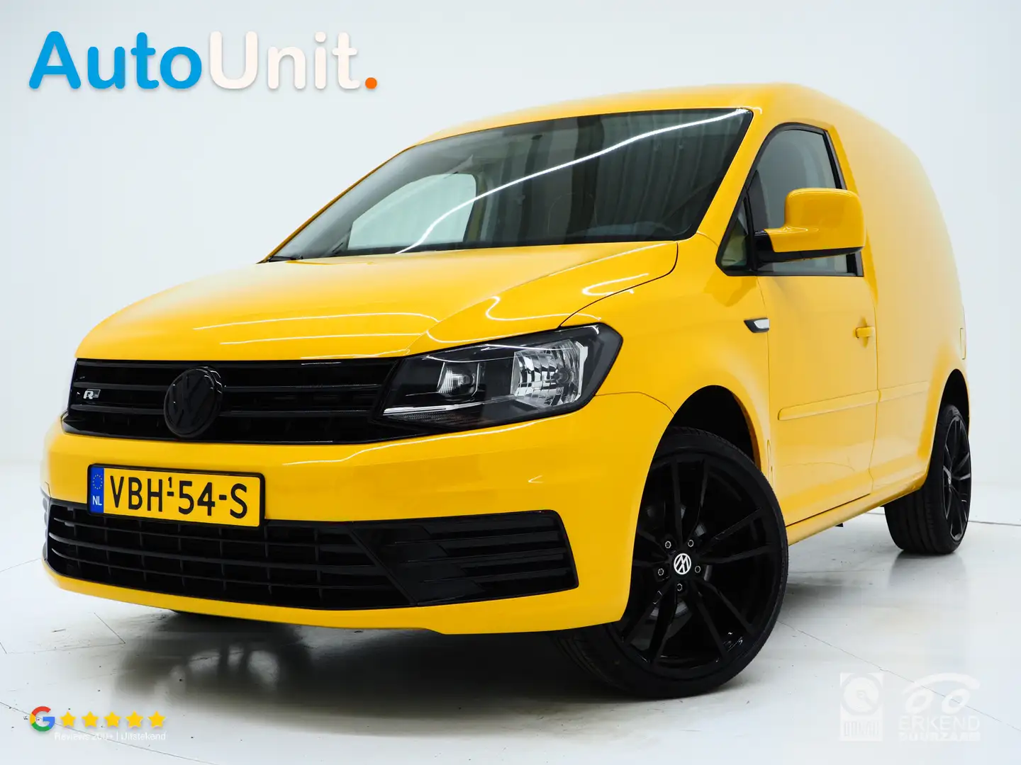 Volkswagen Caddy 2.0 TDI R-Line | Leder | Carplay | Cruise | Airco Jaune - 1