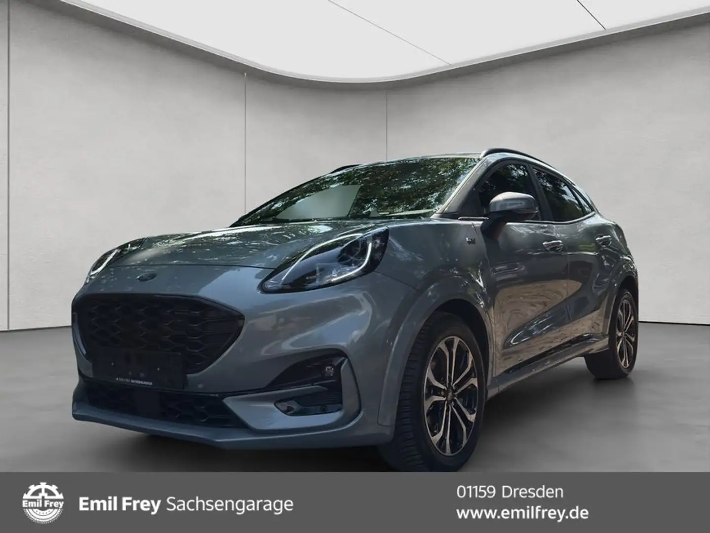 Ford Puma 1.0 EcoBoost Hybrid Aut. ST-LINE X Allw. TW Silber - 1