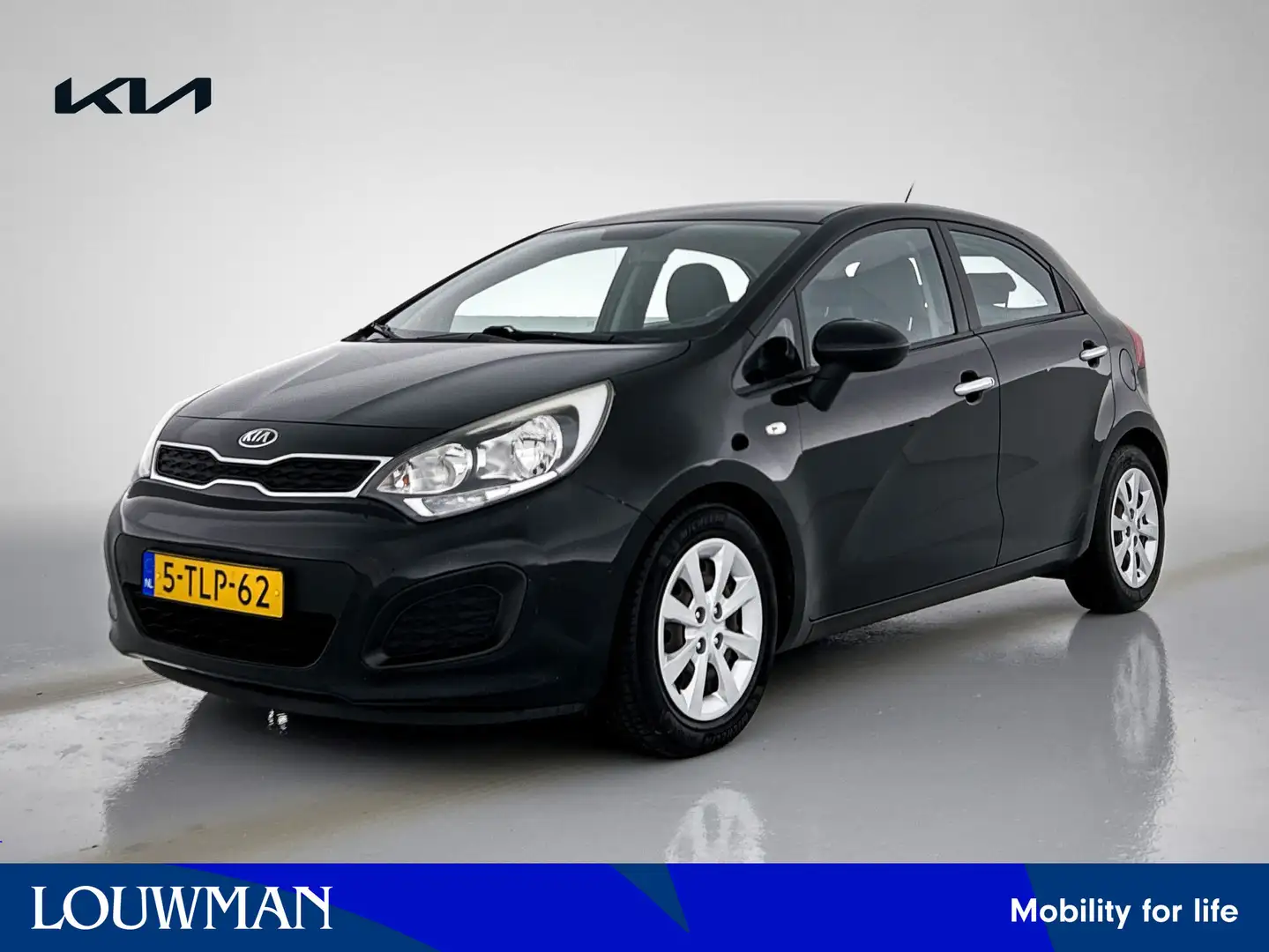 Kia Rio 1.2 CVVT Comfort Pack | Airconditioning | Radio | Negro - 1
