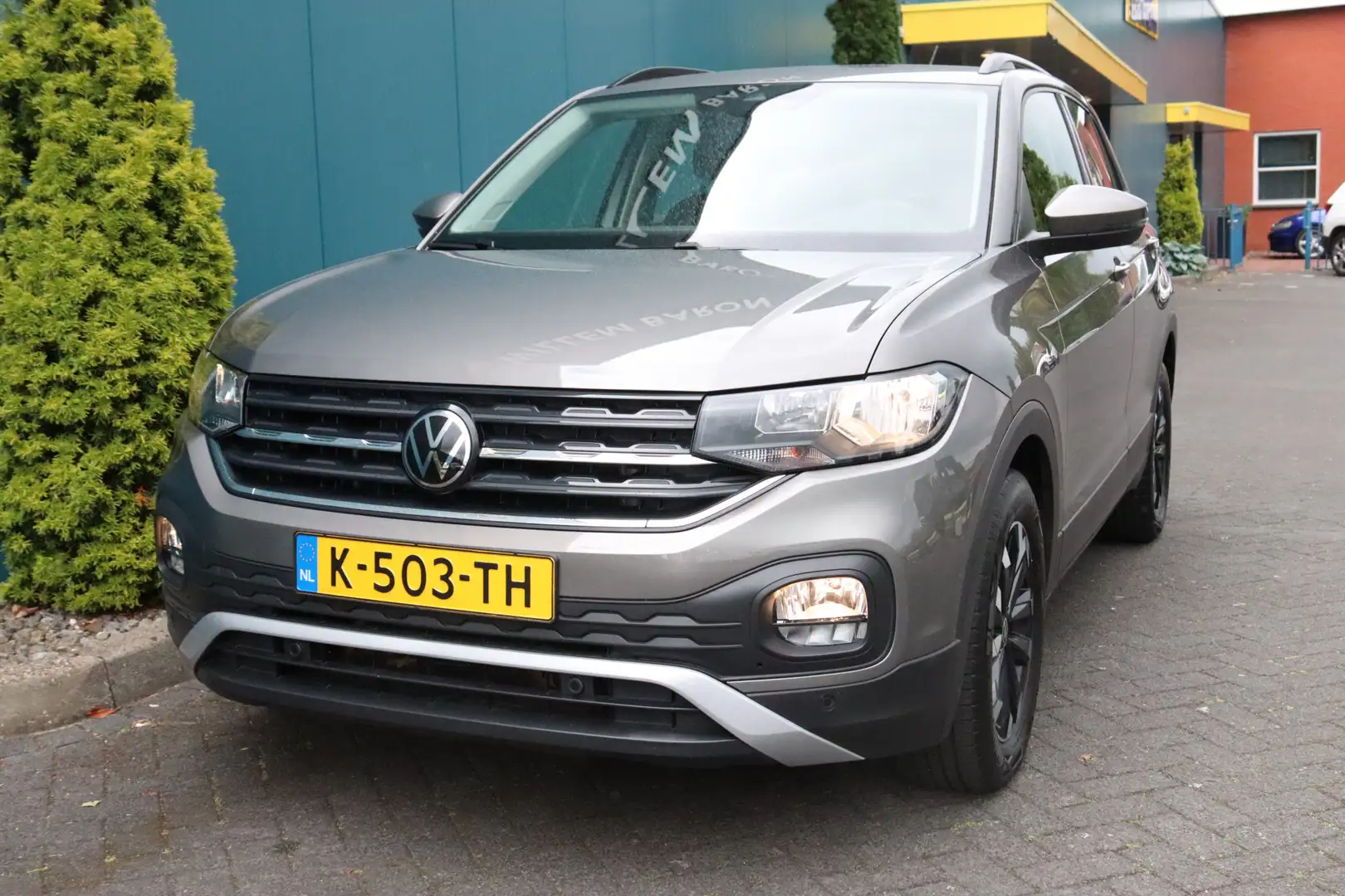 Volkswagen T-Cross 1.0 TSI Life NAV.VIA.APP|ADAPT.CRUISE|PDC|LMV|ECC| Grijs - 2