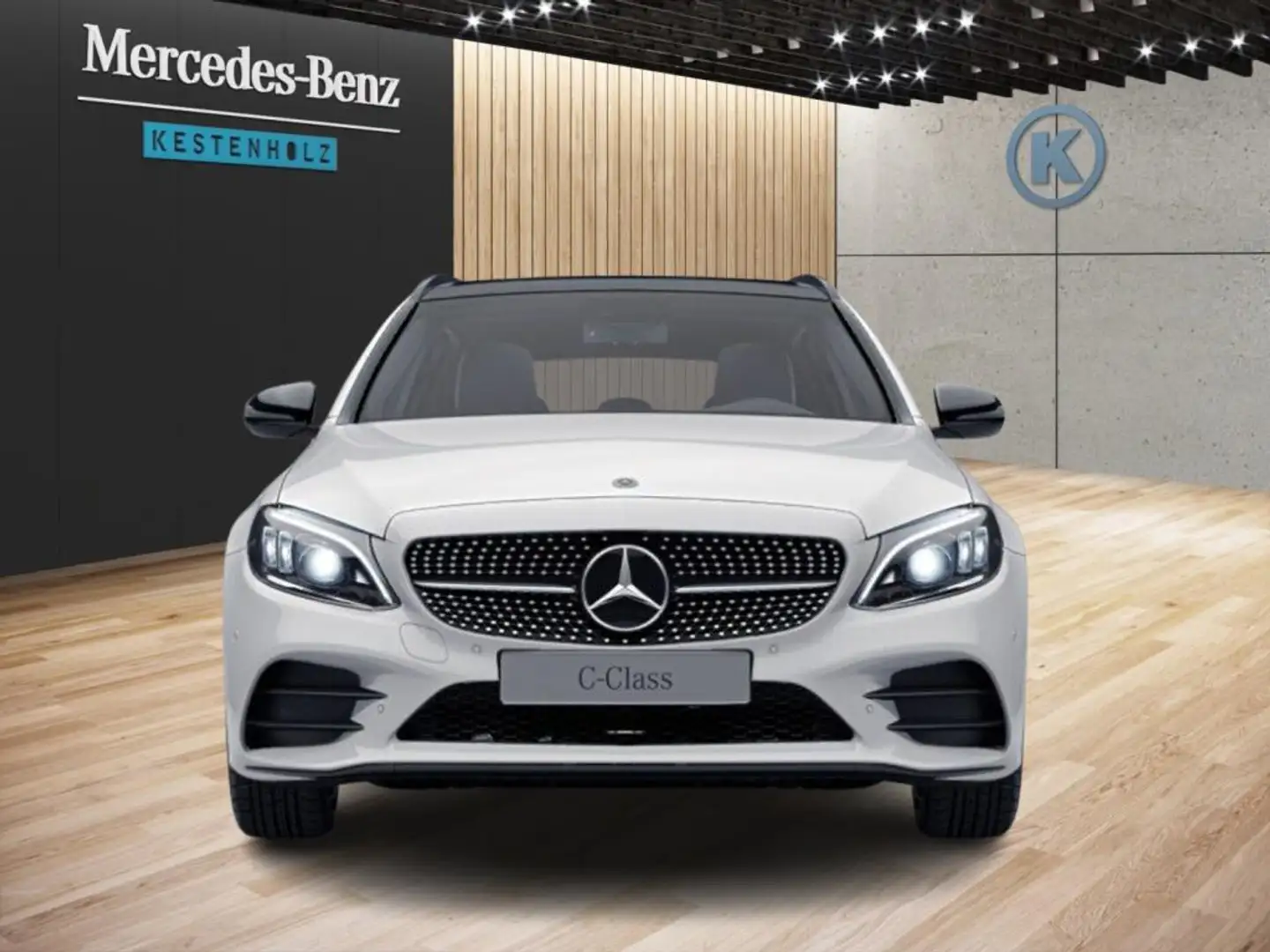 Mercedes-Benz C 220 d T-Modell *AMG*Night*PANO*KAMERA*AHK*NAVI Weiß - 2