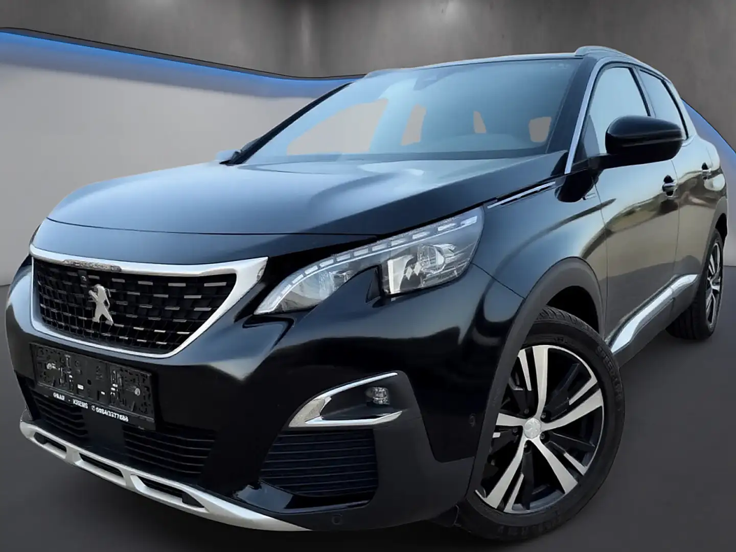 Peugeot 3008 1,5 BlueHDi 130 S&S GT Line Aut. *Kamera*Navi*S... Schwarz - 1