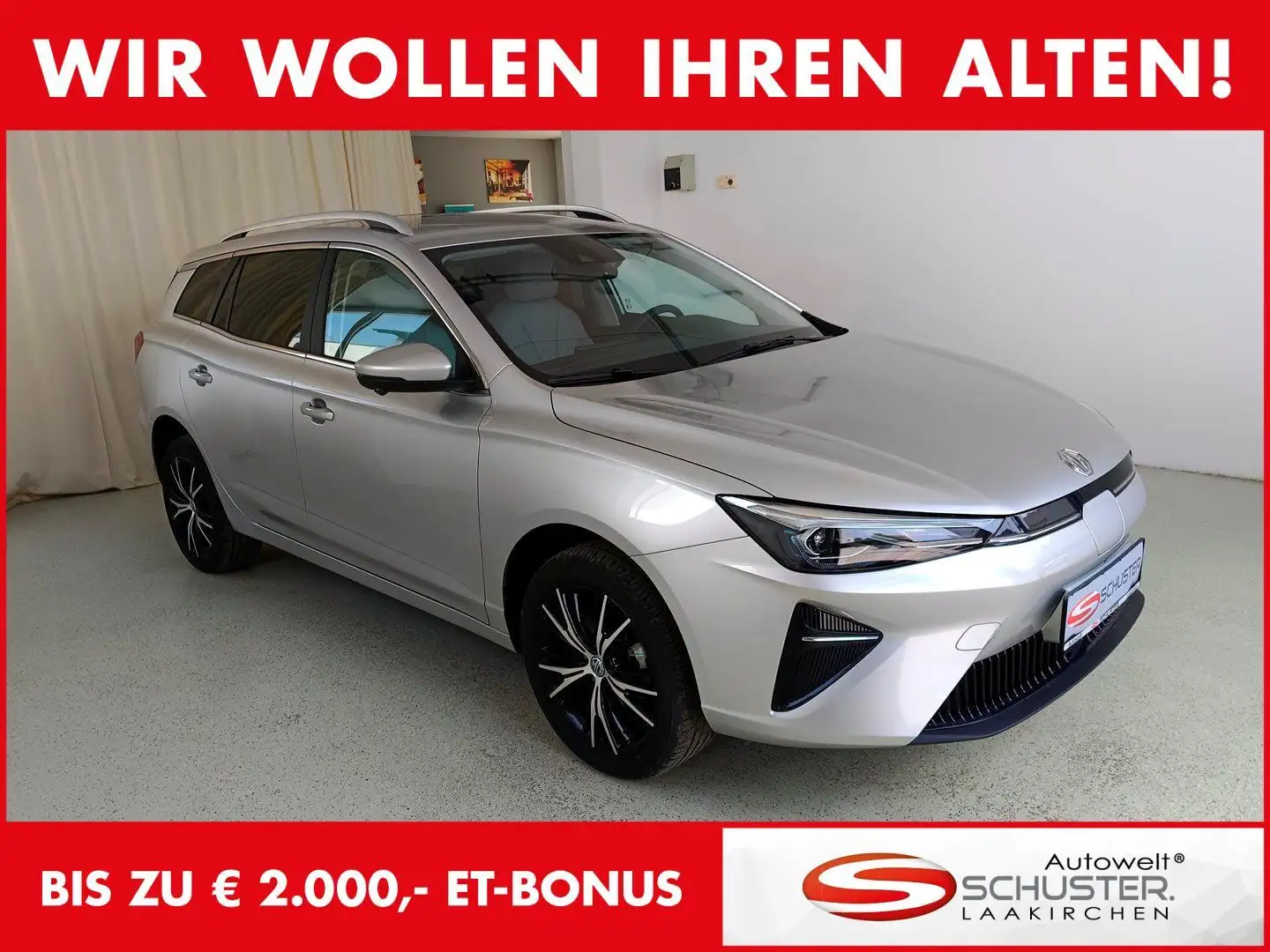 MG MG5 EV Luxury 61,1 kWh Maximal Reichweite Argintiu - 1