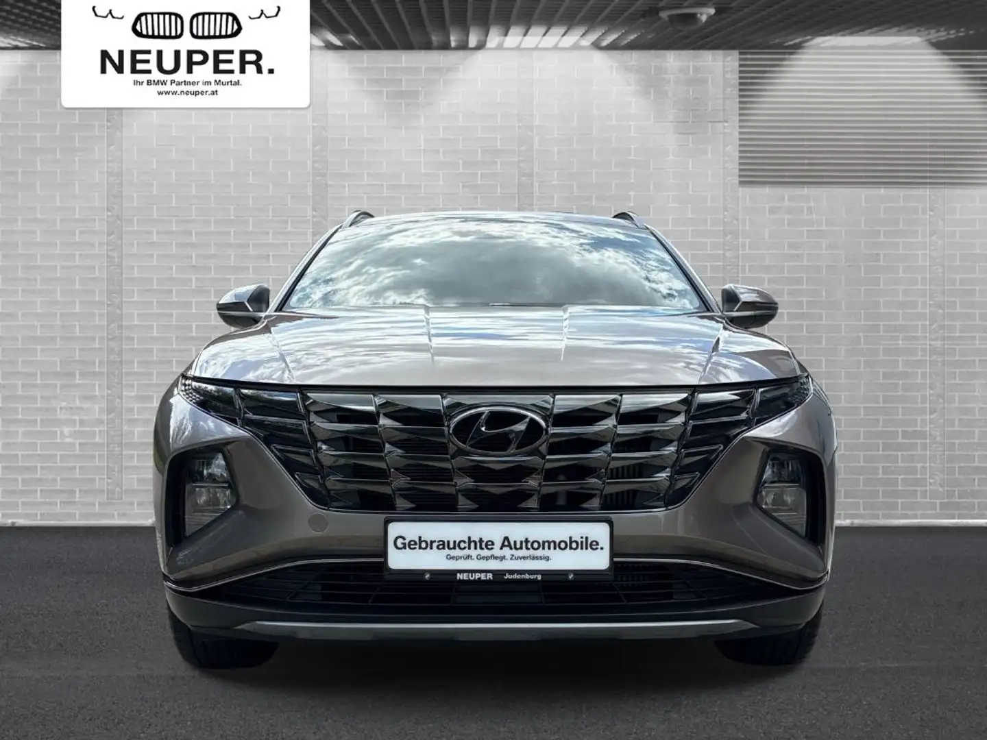 Hyundai TUCSON Tucson 1,6 CRDI 4WD 48V Smart Grau - 2