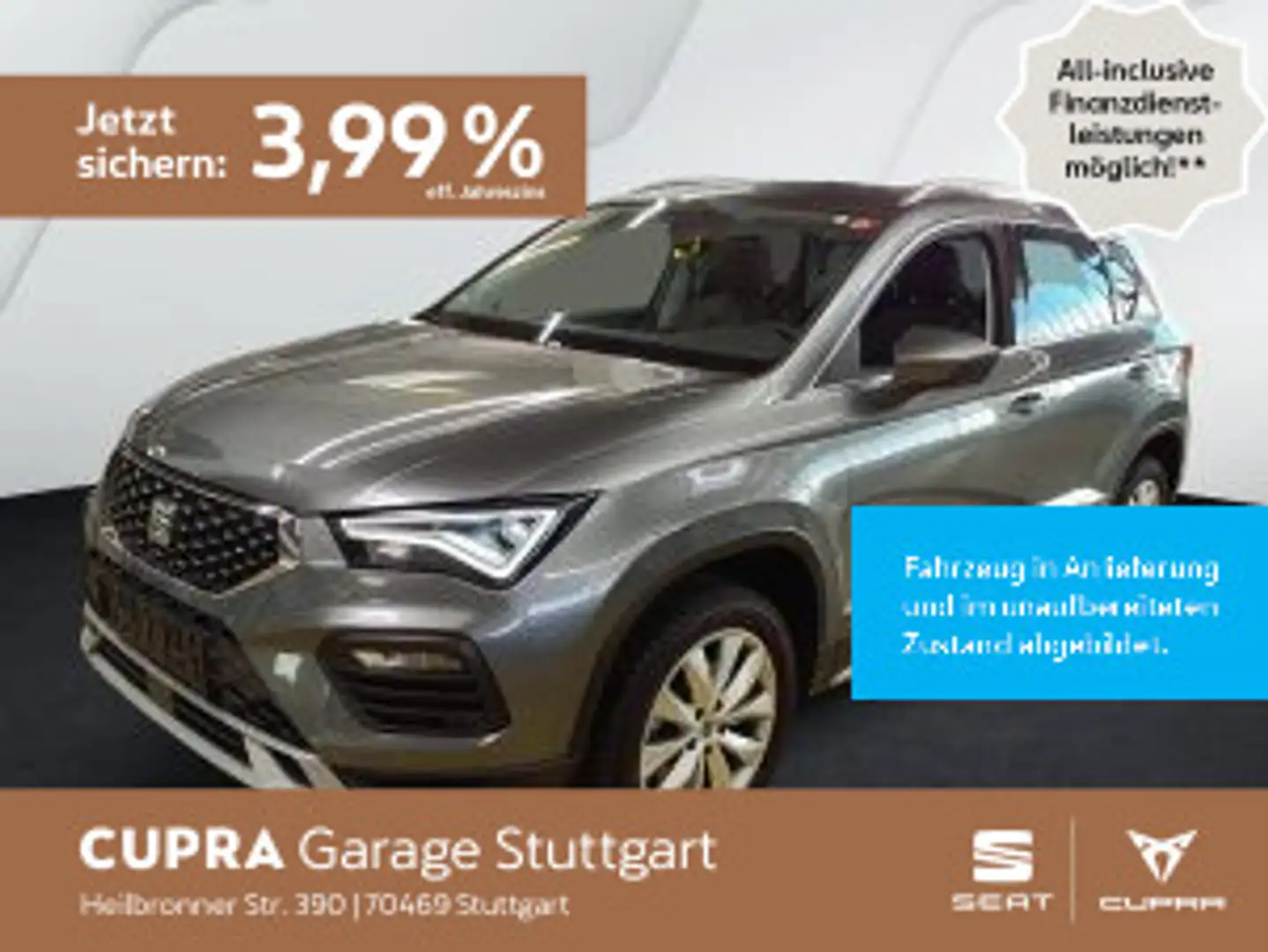 SEAT Ateca X-Perience 1.5 TSI DSG NAVI AHK EPH KLIMA Grau - 1