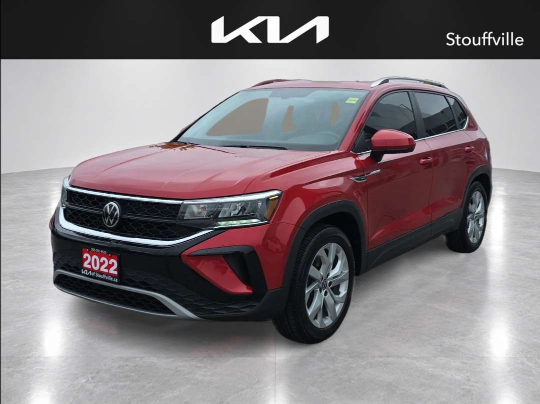 Red 2022 Volkswagen Taos SUV / Crossover  Automatic