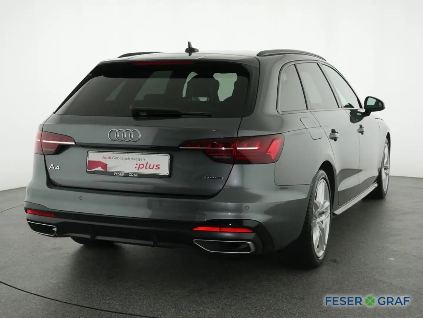Audi A4 Avant 45 TFSI qu S Line Int Navi,LED,Leder,AHK Grau - 2