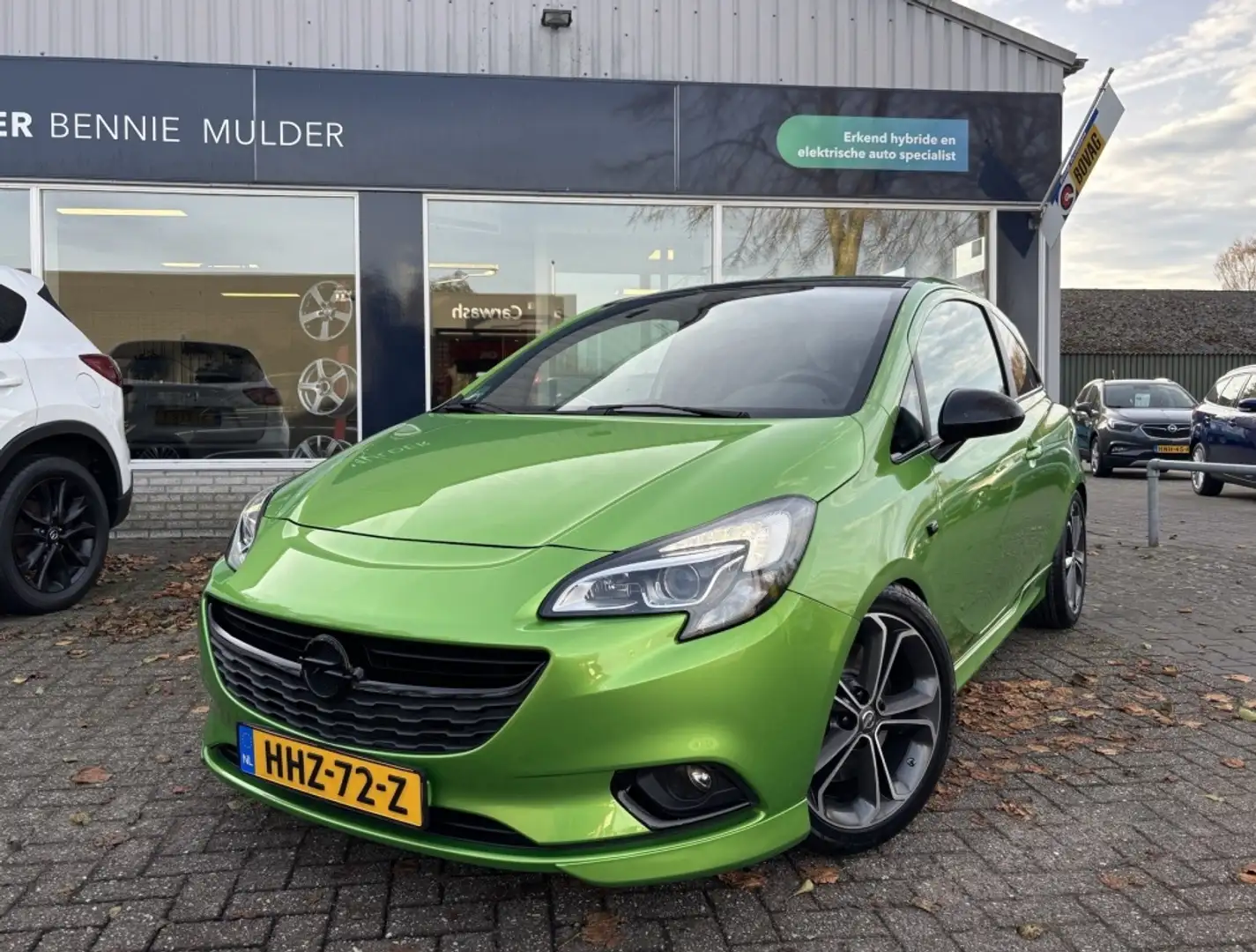 Opel Corsa 1.4 Turbo OPC-LINE / 150 PK / AIRCO/ECC Groen - 1