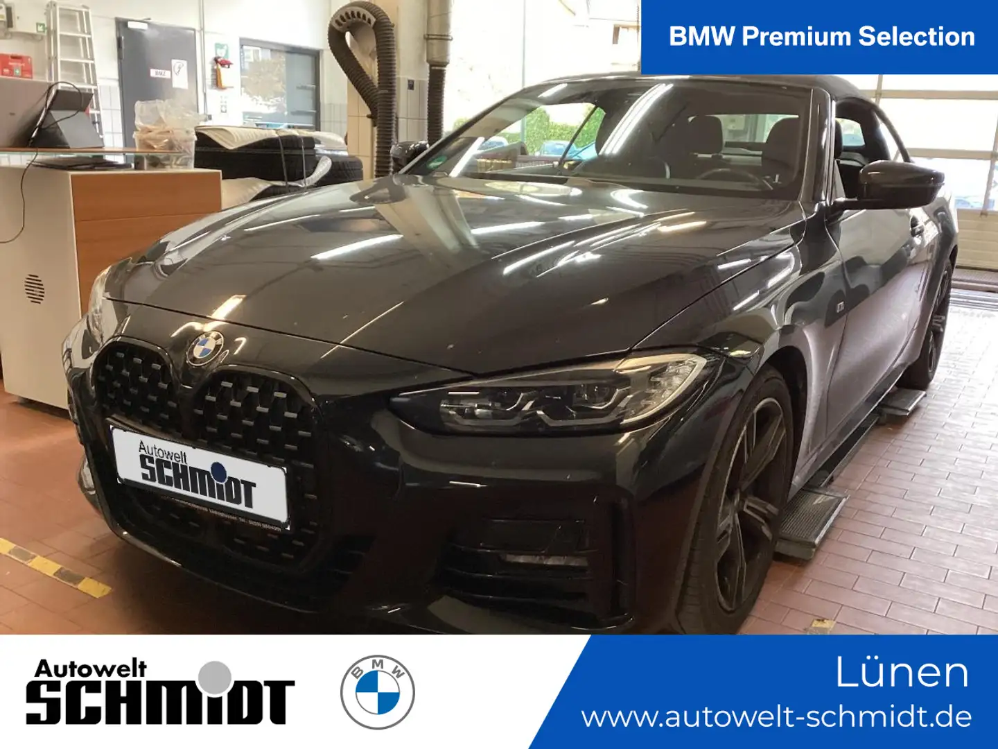 BMW 430 i xDrive Cabrio M Sport + GARANTIE-bis-03.28 Schwarz - 1