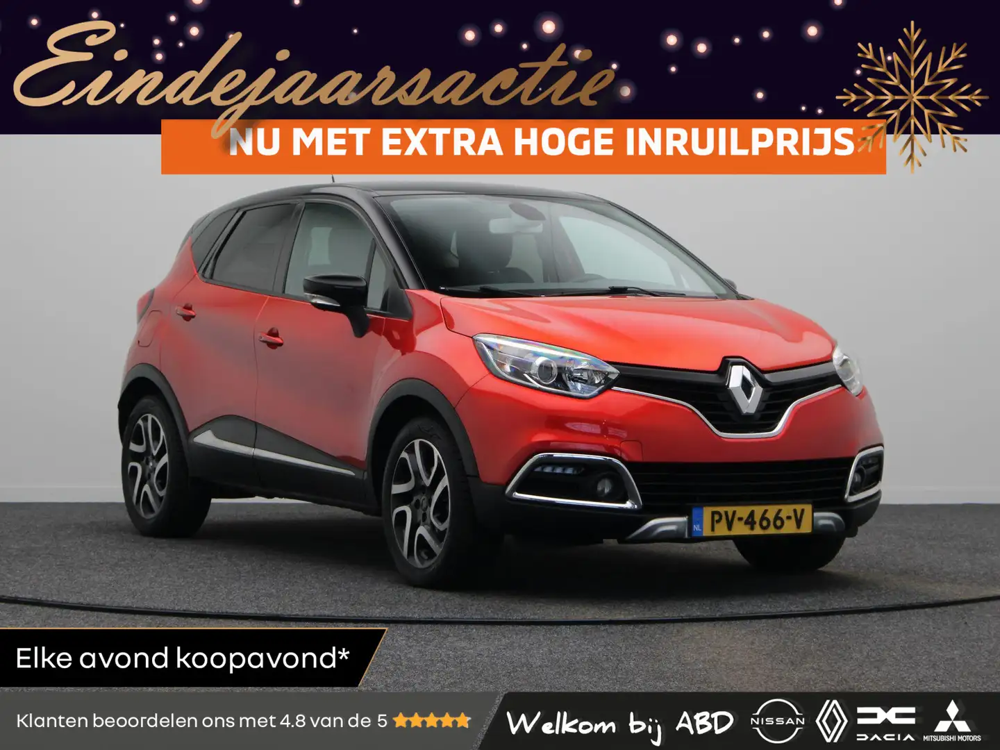 Renault Captur TCe 120pk automaat Helly Hansen | Clima | Navigati Rood - 1