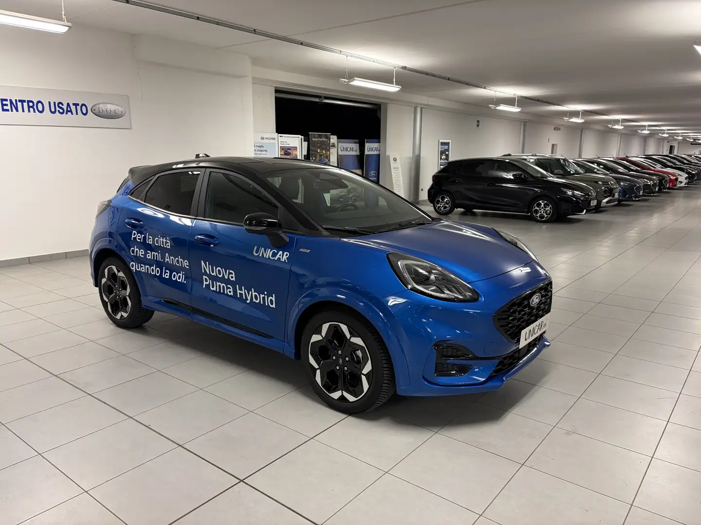 Ford Puma 1.0 HYBRID 125CV ST-LINE X Blau - 2