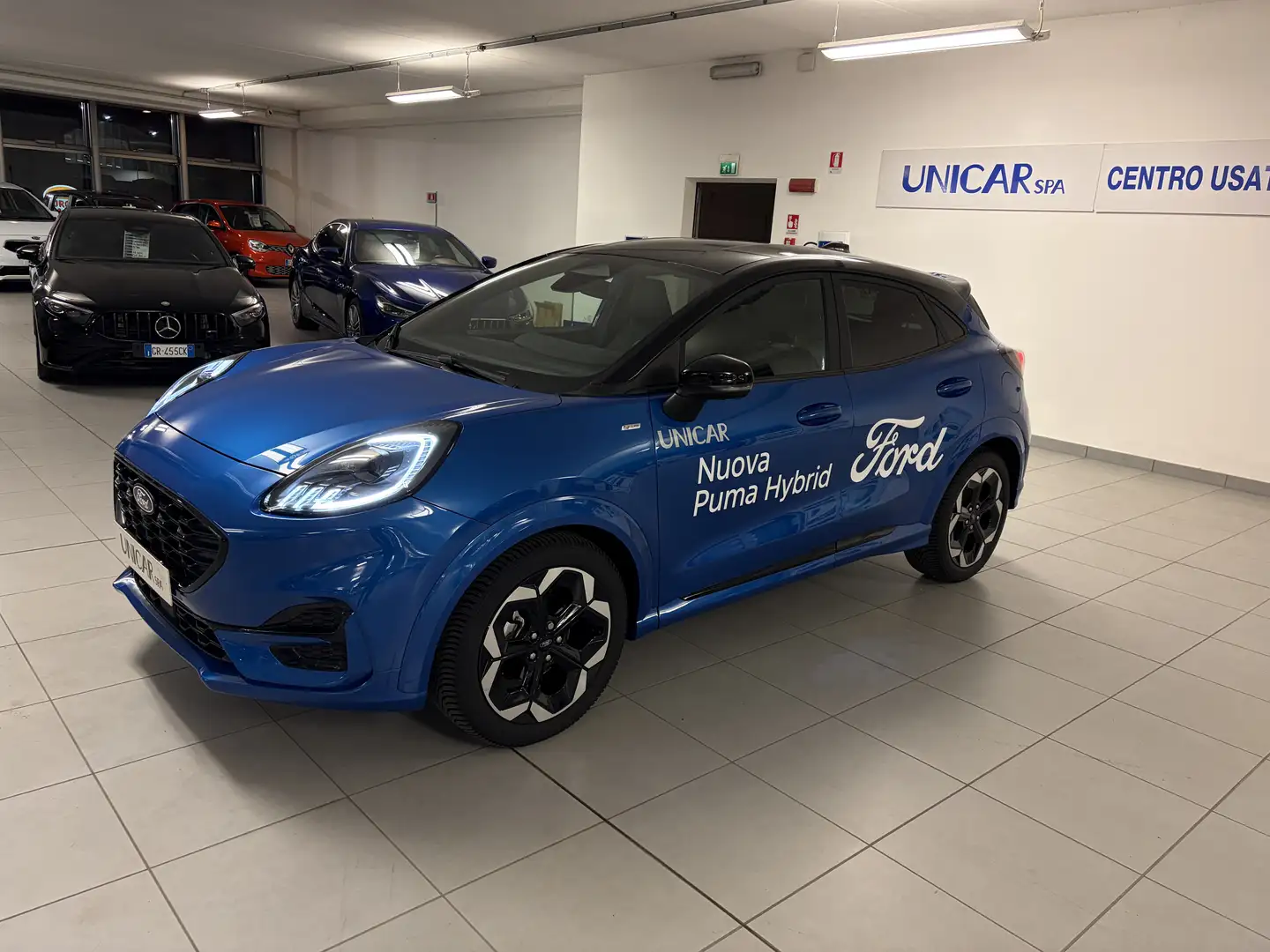 Ford Puma 1.0 HYBRID 125CV ST-LINE X Blau - 1