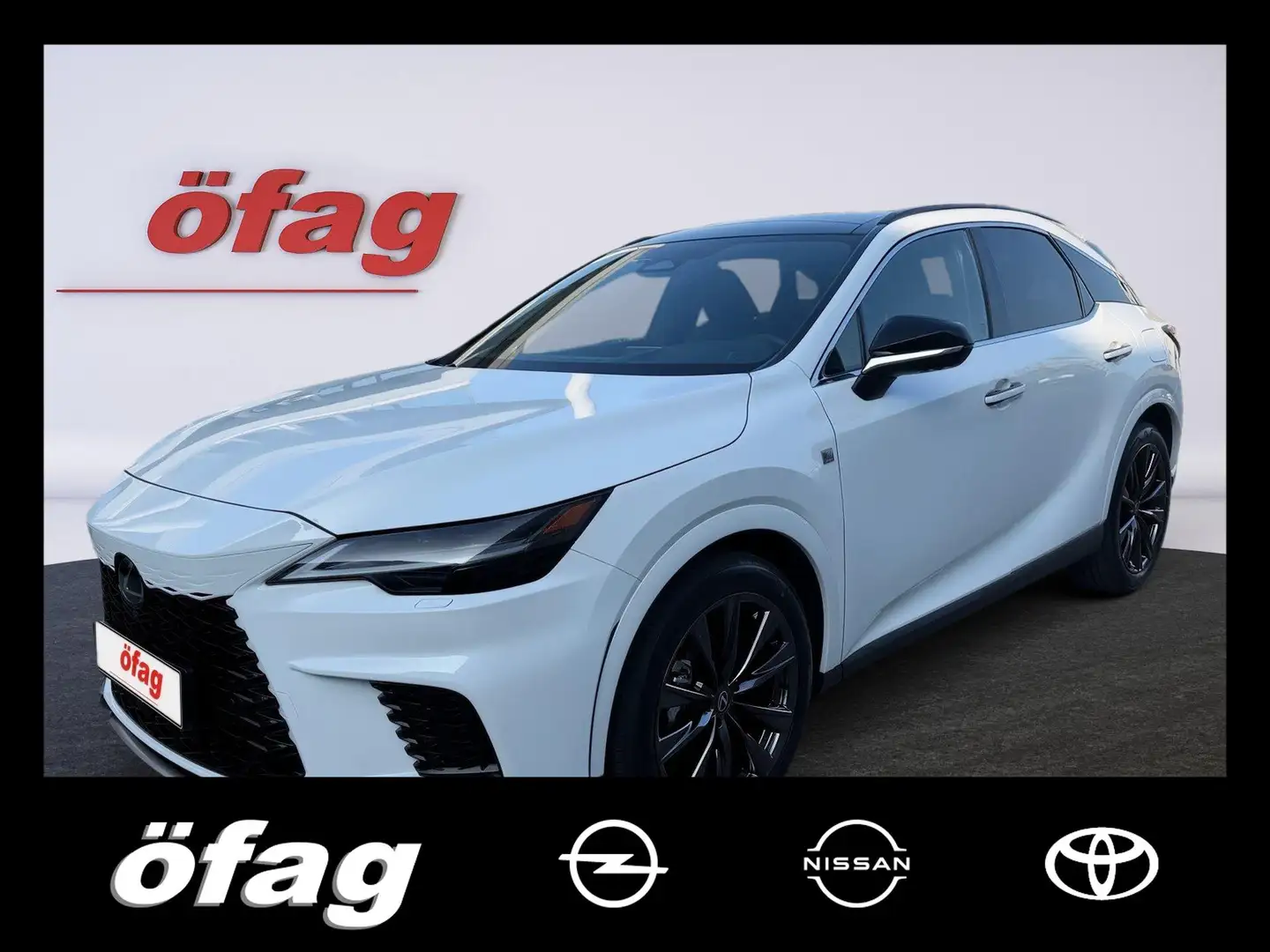 Lexus RX 450h + E-four F-Sport Design ACC+Navi+SHZ+Kam. Weiß - 1