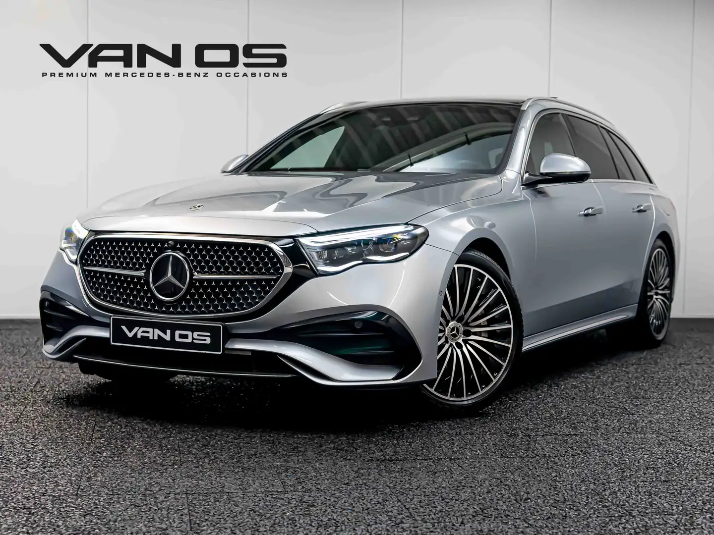 Mercedes-Benz E 300 Estate E e AMG Line | Superscreen | Leder Nappa | Zilver - 1
