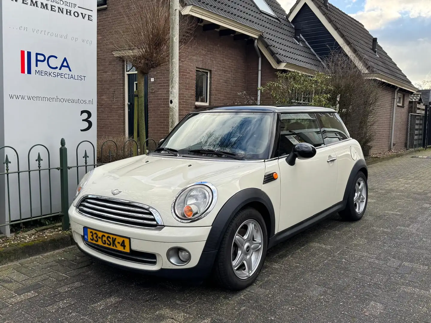 MINI Cooper Mini 1.6 Chili Airco/Lichtmetalen velgen Blanco - 2