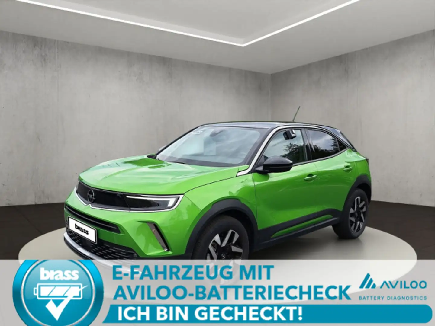 Opel Mokka-E Elegance (Automatik-Elektroantrieb) Grün - 1