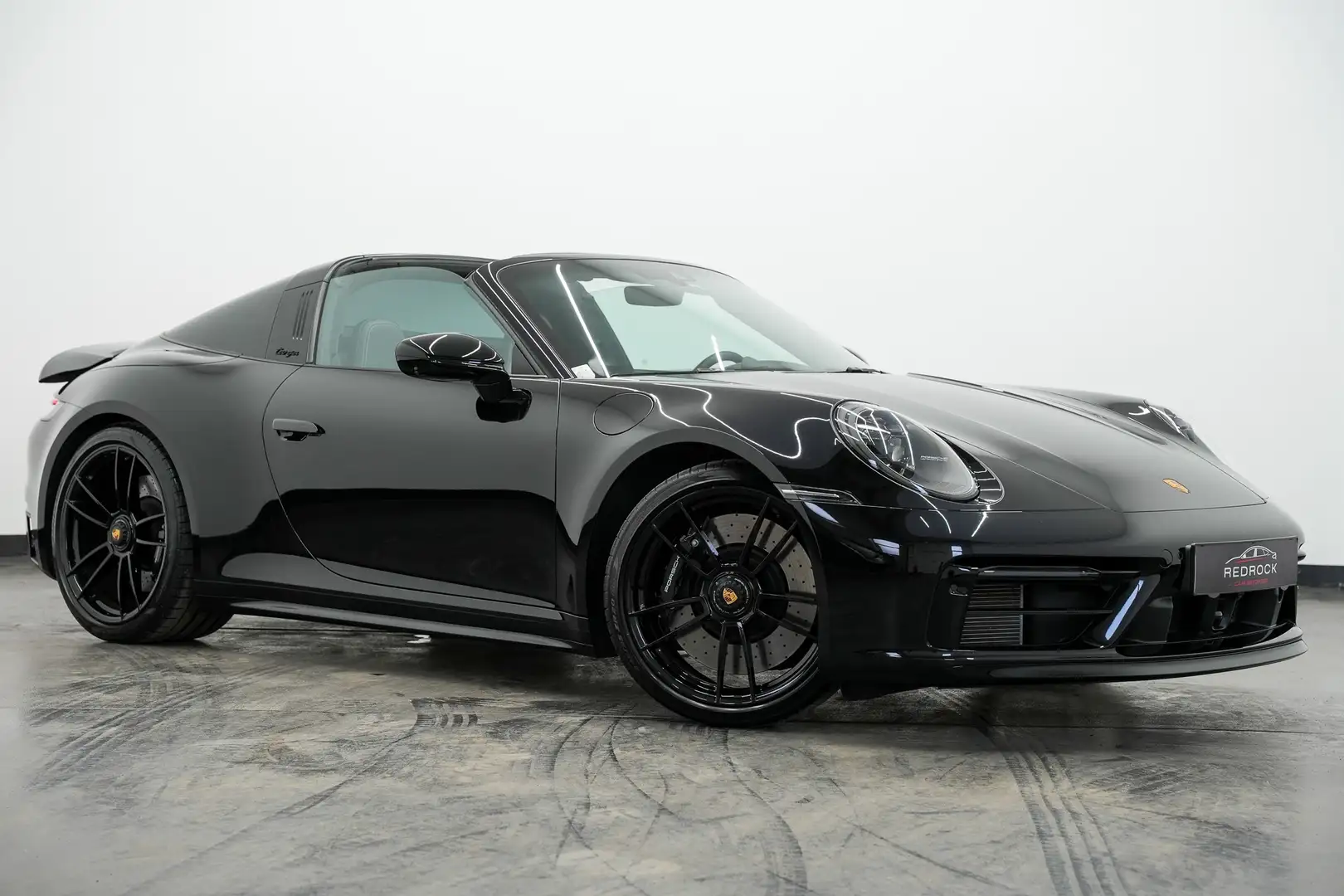 Porsche 992 911 Targa 4 GTS*ALL BLACK*TopZustand*SofortVerfueg Zwart - 1