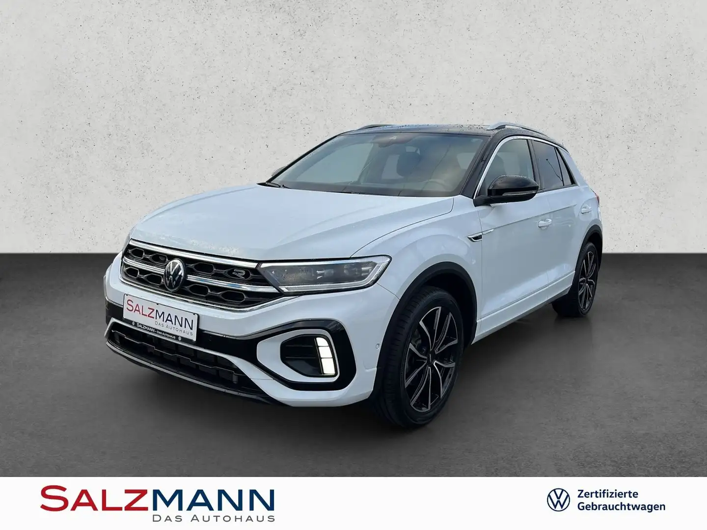 Volkswagen T-Roc 1.5 TSI R-Line, LED Plus, Kamera, ACC KLIM Wit - 1