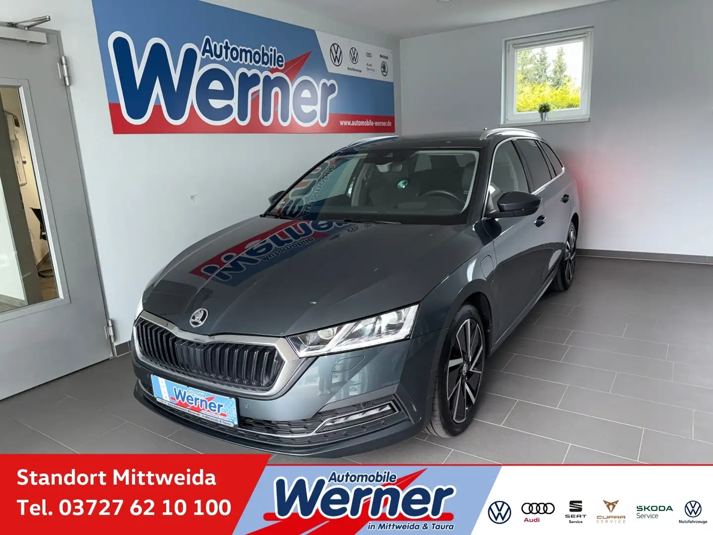 Skoda Octavia Style 1.4TSI iV Hybrid Standh DCC HUD Grijs - 1