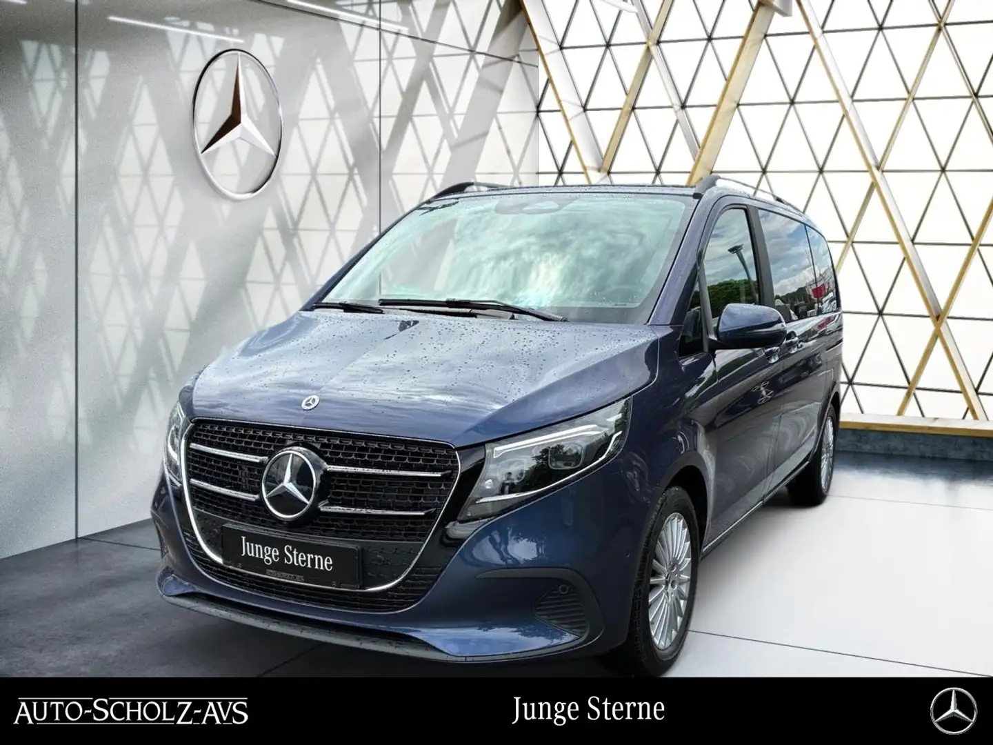 Mercedes-Benz V 220 d STYLE Kompakt AHK*Kam*LenkHz*Distro*Navi Azul - 1