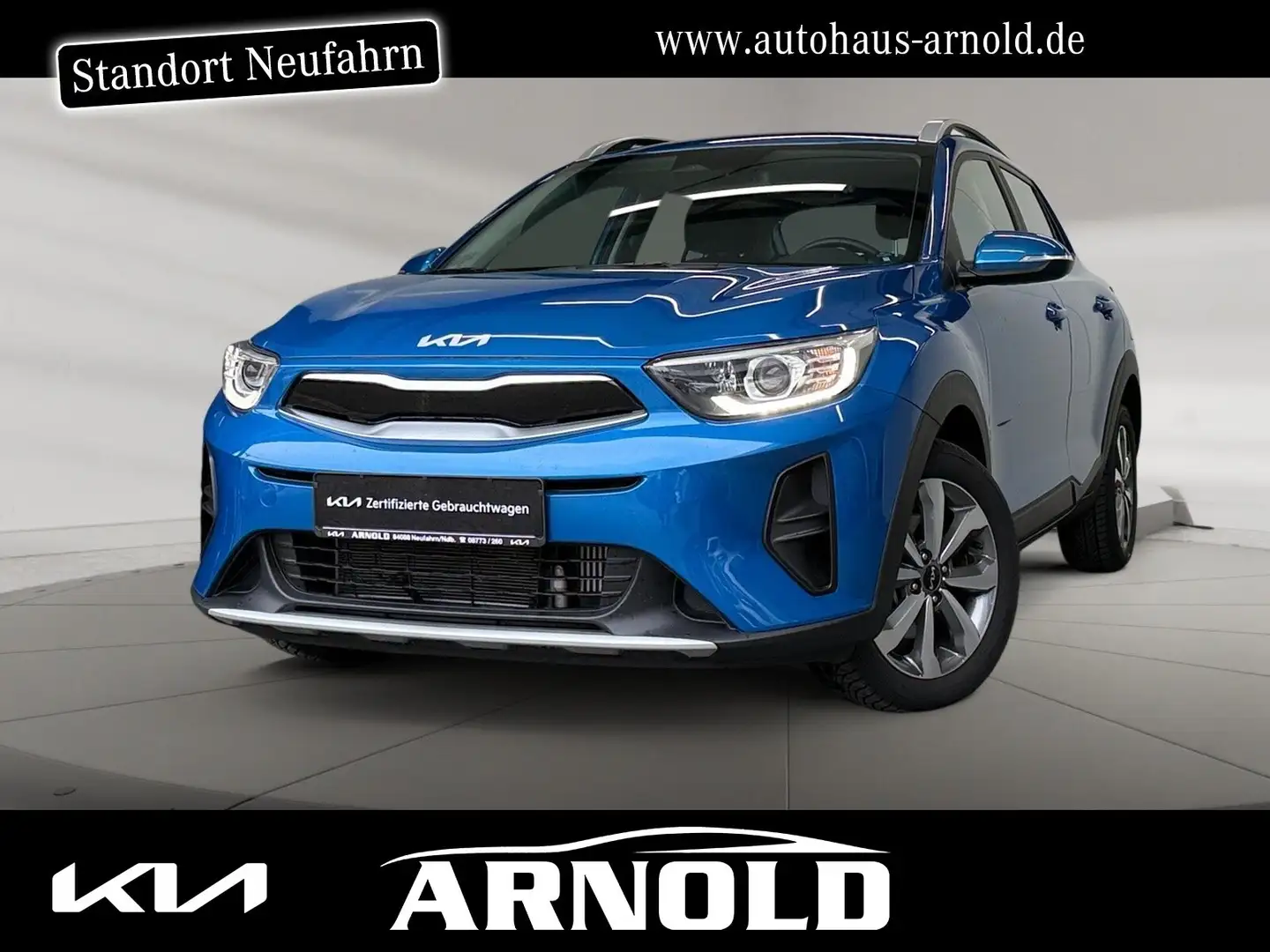 Kia Stonic Stonic 1.0 T-GDI VISION Kamera Navi Lenkradhzg. BC Blau - 1