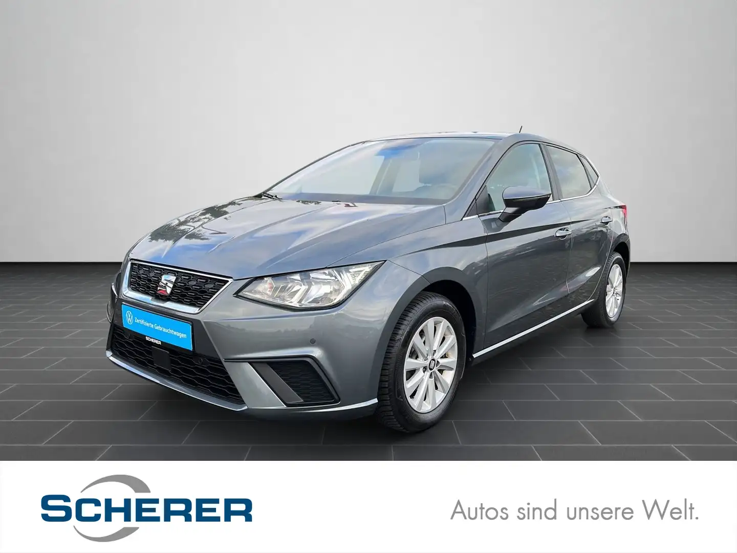 SEAT Ibiza 1.0 TSI *Style* LED Klima Front Assist Sta Grau - 1