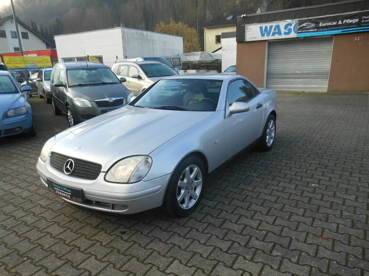 Mercedes-Benz SLK 230 SLK 230 KOMPRESSOR TÜV+Inspektion NEU*** Silber - 1