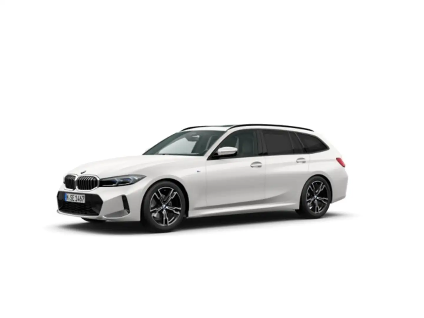 BMW 318 318dA Touring Blanco - 2