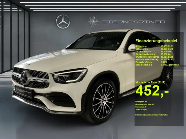 Mercedes-Benz GLC 200 4M AMG+MBUX+Ambiente+Designo+Burmester
