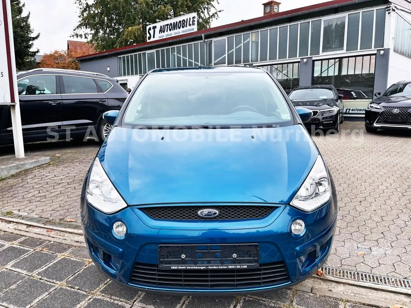 Ford S-Max 2.0 TDCI Trend*AHK*KLIMAAUTO*ISO* Bleu - 2