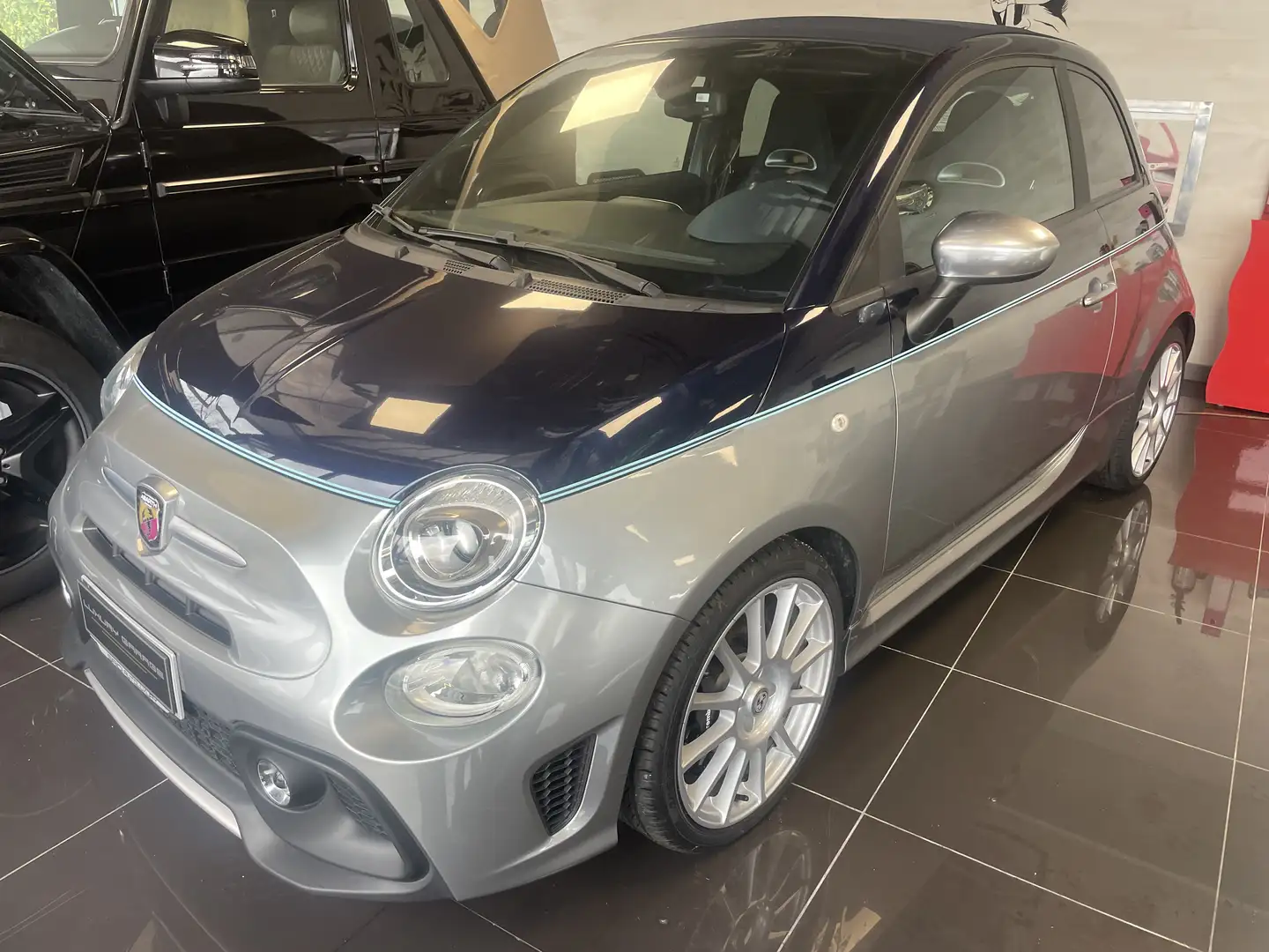 Abarth 595C 595C 2016 1.4 t-jet Competizione 180cv auto RIVALE Bleu - 1