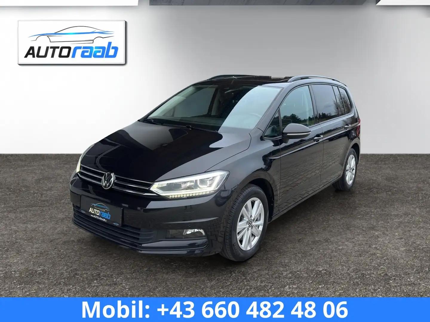 Volkswagen Touran 2,0 TDI DSG CL *AHV*RFK*STANDHZ*DIGITAL*LED*ACC* Schwarz - 1