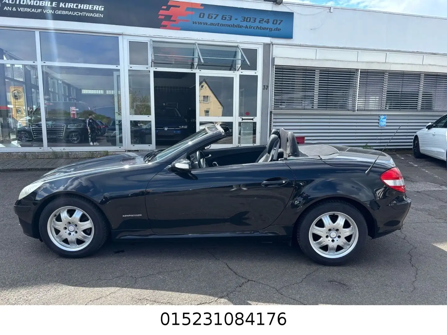 Mercedes-Benz SLK 200 Kompressor Automatik+Tempo+Leder+Tüv neu Nero - 2