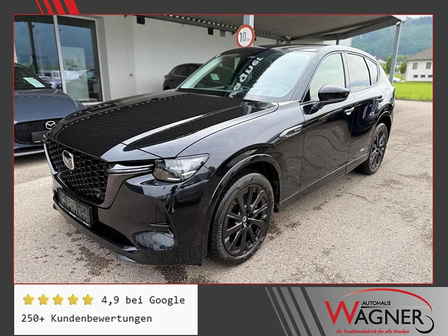 Mazda CX-60 2.5L e-SKYACTIV PHEV AWD HOMURA CON/DRI/PAN Aut. Schwarz - 1