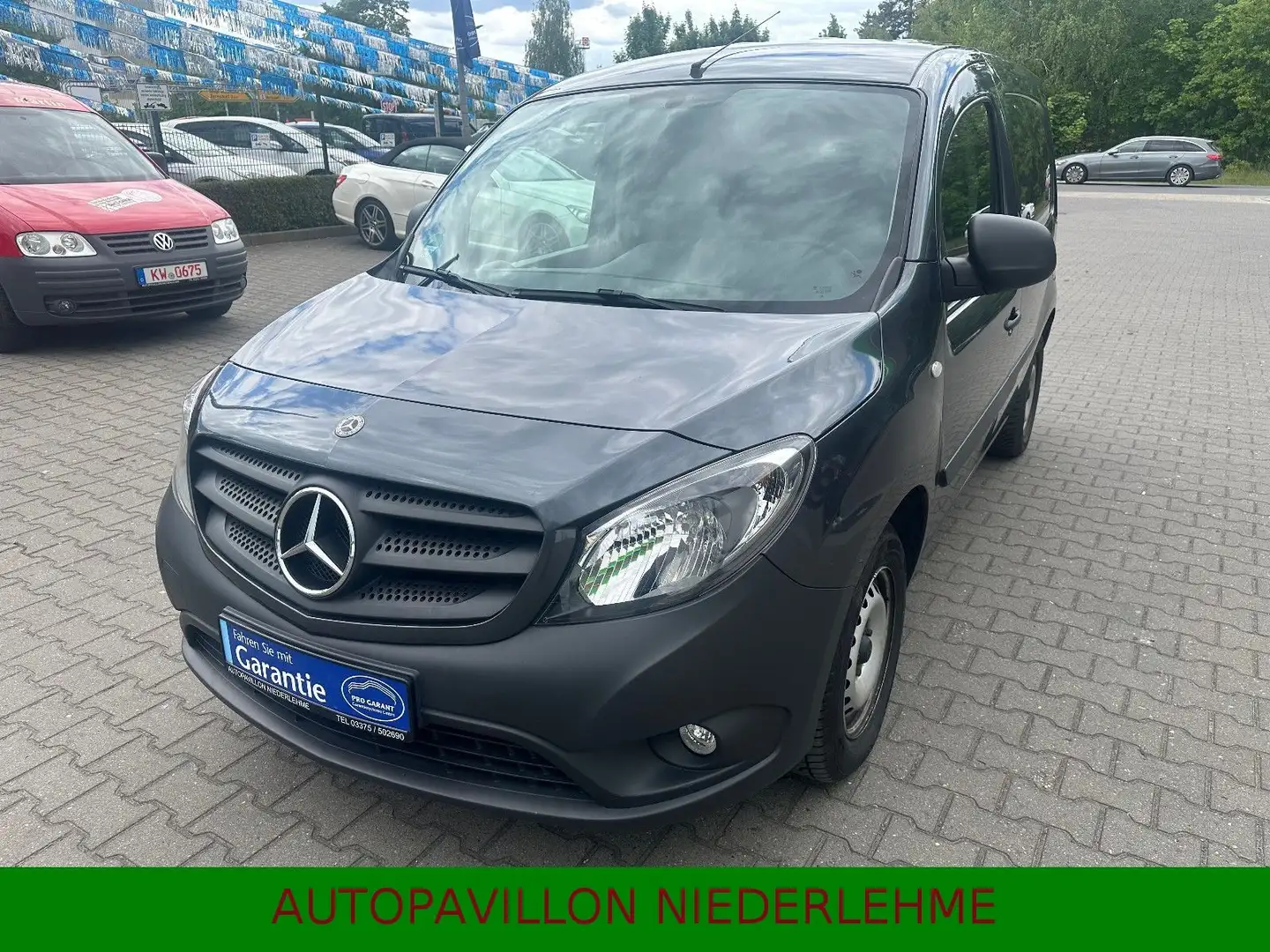 Mercedes-Benz Citan Kasten Lang*Klima*Bluetooth*Allwetter*AHK* Grijs - 2